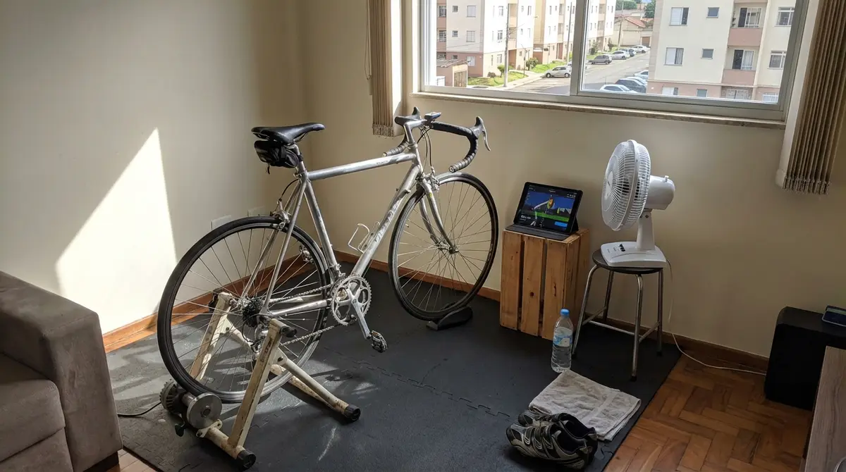 Rolo de Treino para Bike: Como Montar Seu Treino de Bike em Casa Gastando Pouco